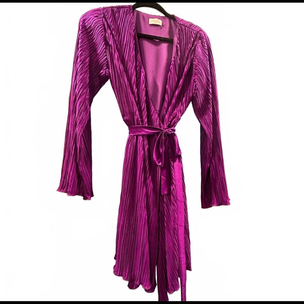 Elegant Purple dress by Pink Lily only available in pink